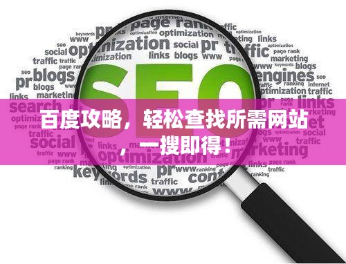 百度攻略，轻松查找所需网站，一搜即得！