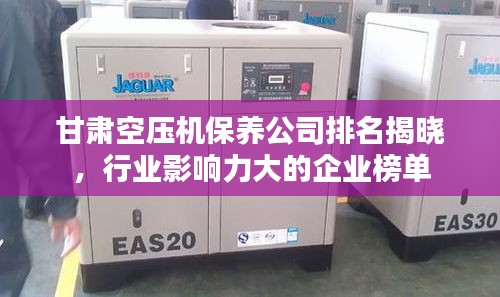 甘肃空压机保养公司排名揭晓，行业影响力大的企业榜单