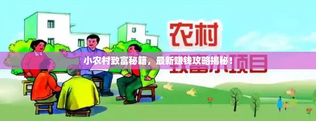 小农村致富秘籍，最新赚钱攻略揭秘！