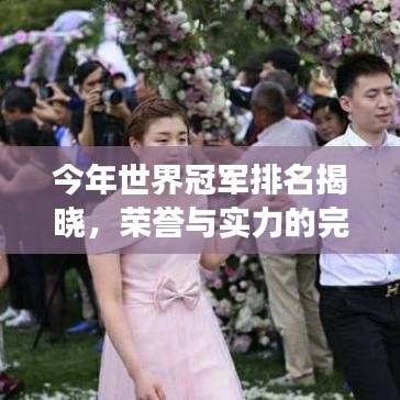 今年世界冠军排名揭晓，荣誉与实力的完美见证！
