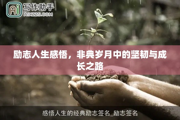 励志人生感悟，非典岁月中的坚韧与成长之路