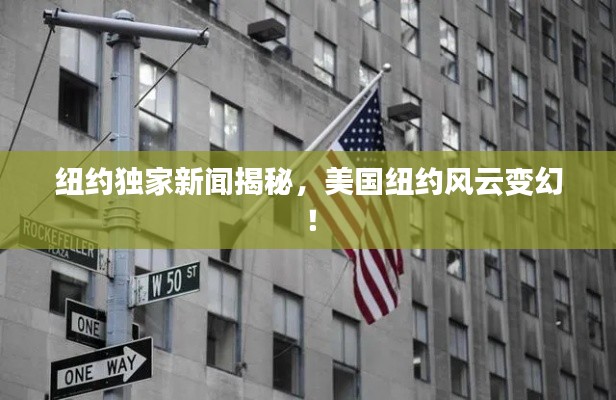 纽约独家新闻揭秘，美国纽约风云变幻！