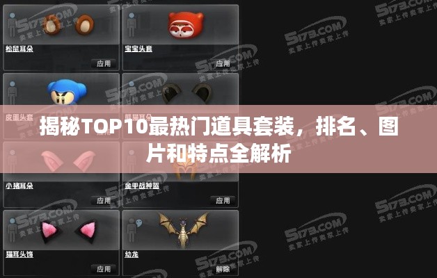 揭秘TOP10最热门道具套装，排名、图片和特点全解析